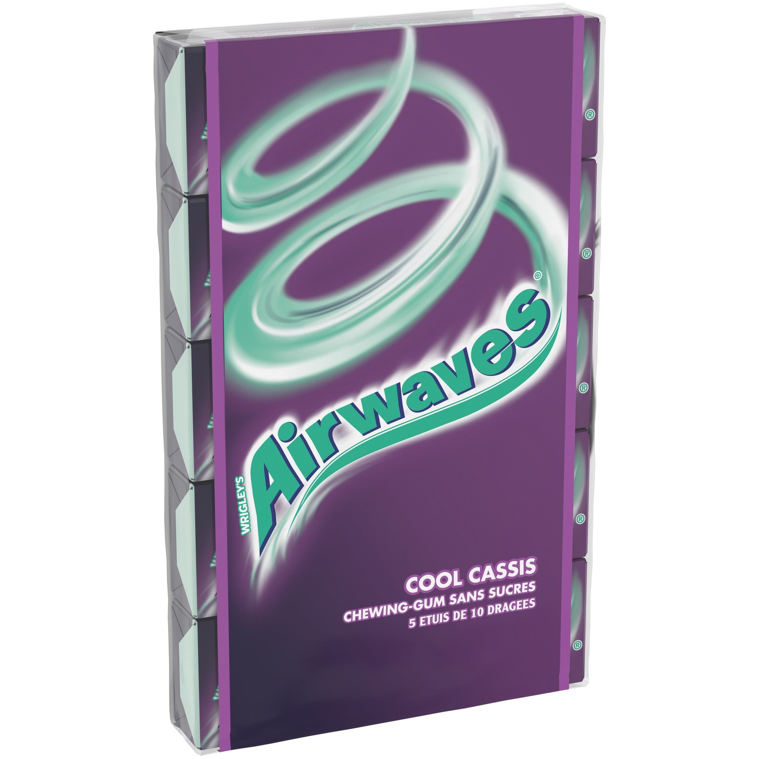 Chewing-gum sans sucres Cool Cassis